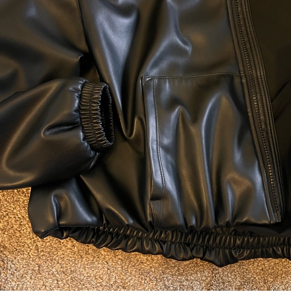 Alo’s Power Hour Vegan Leather Jacket - Picture 11 of 11